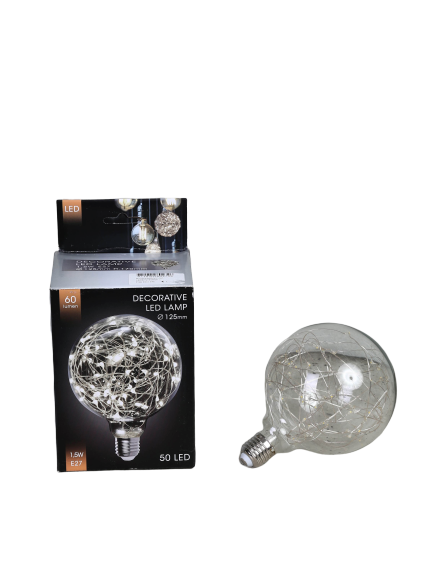 Dekorativ LED pære - 1,5W E27