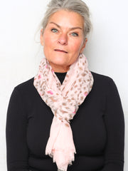 Leo tørklæde m. glimmer