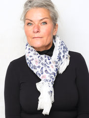 Leo tørklæde m. glimmer