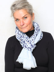 Leo tørklæde m. glimmer