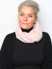 Klassisk tørklæde rosa
