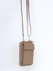 Læder telefontaske