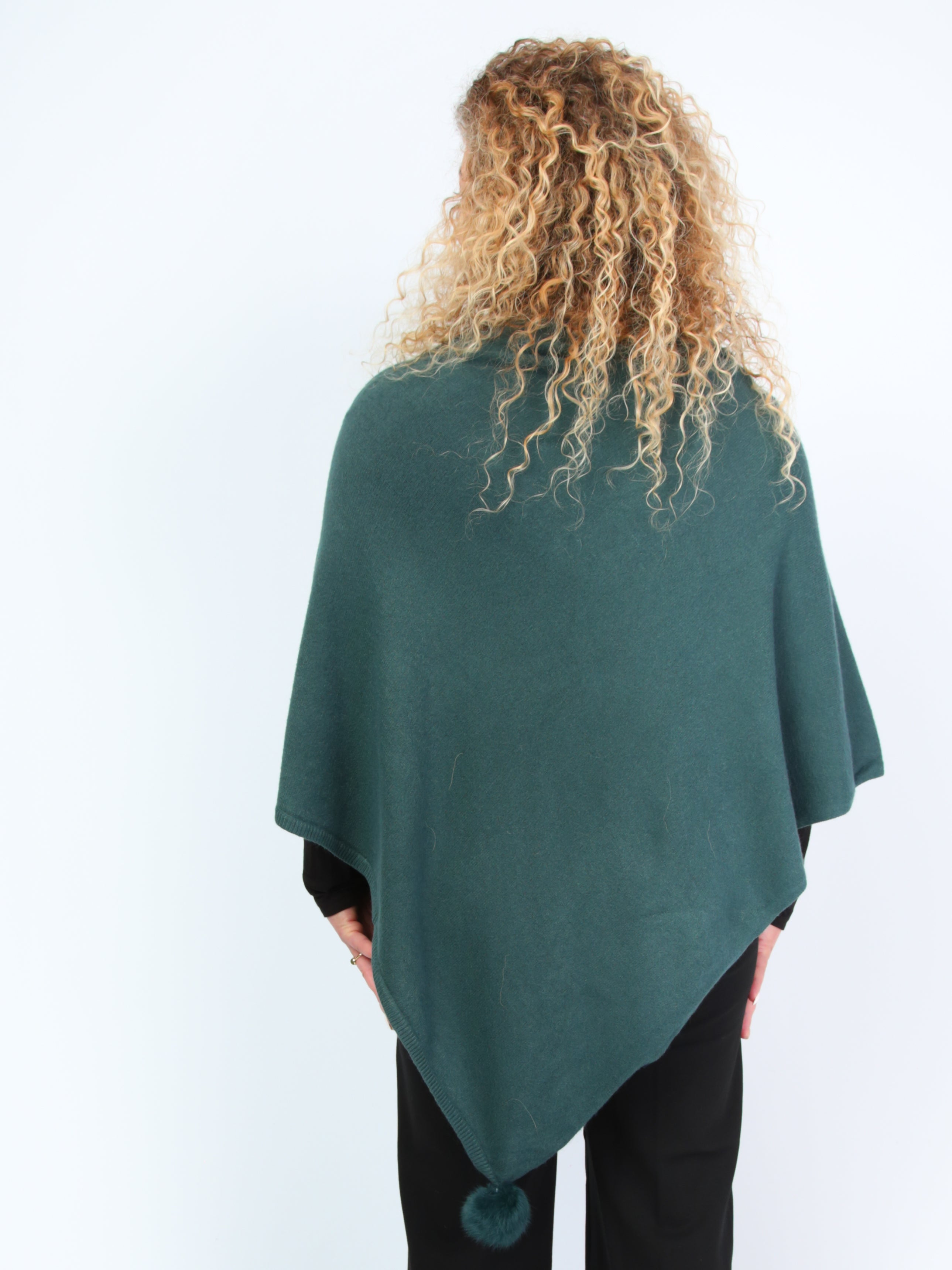 Krone 1 poncho med bling