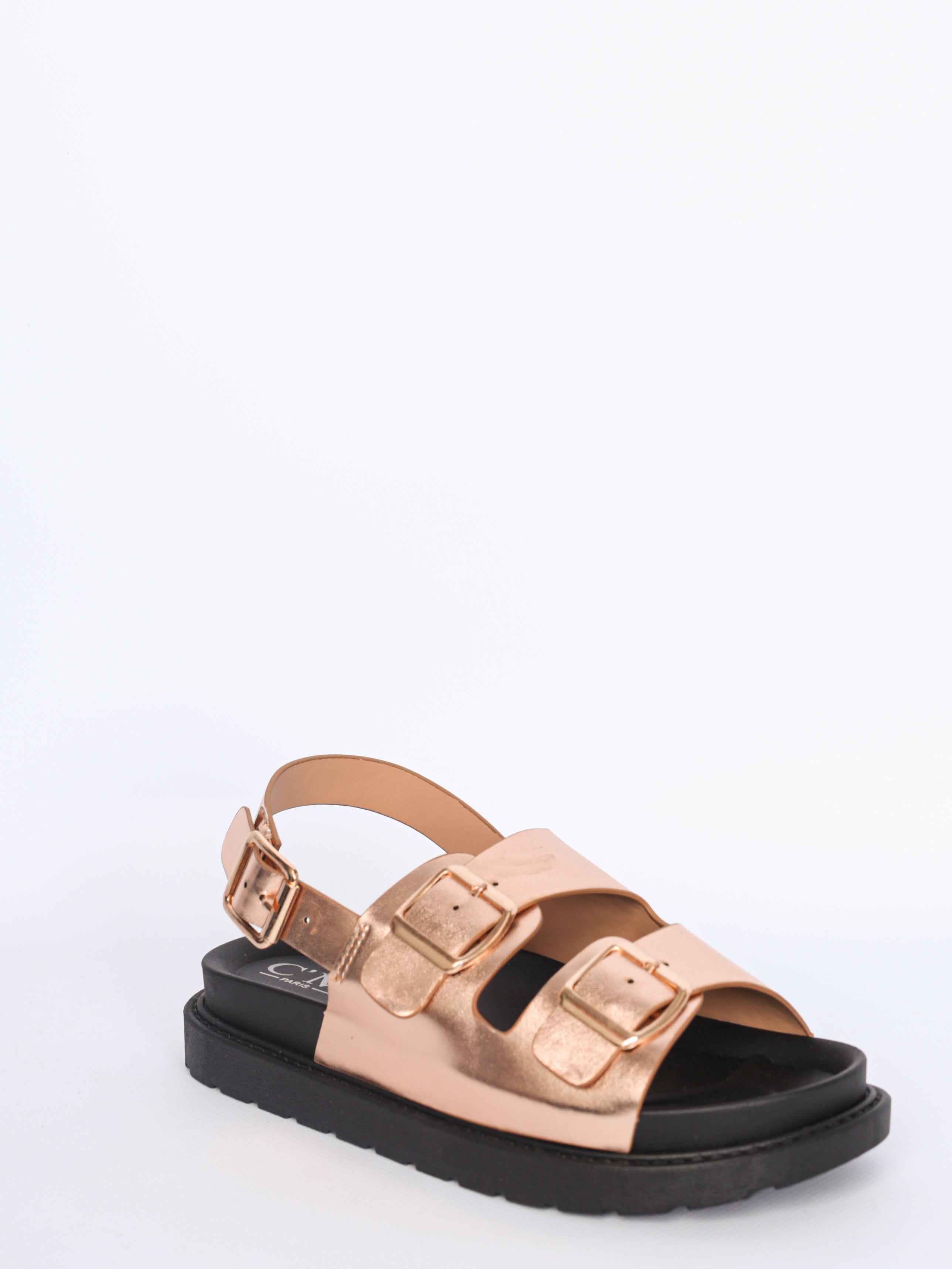 Sandaler m. spænder og rem by Krone 1