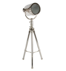 Gulvlampe "Salvo" højglans krom