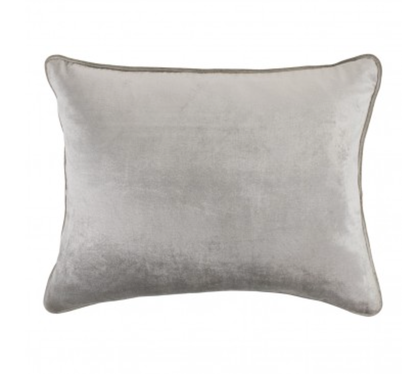 pouffe velvet smock beige 50x50cm