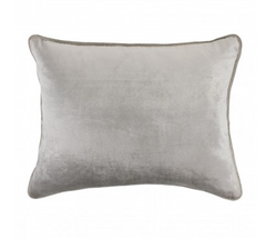 pouffe velvet smock beige 50x50cm