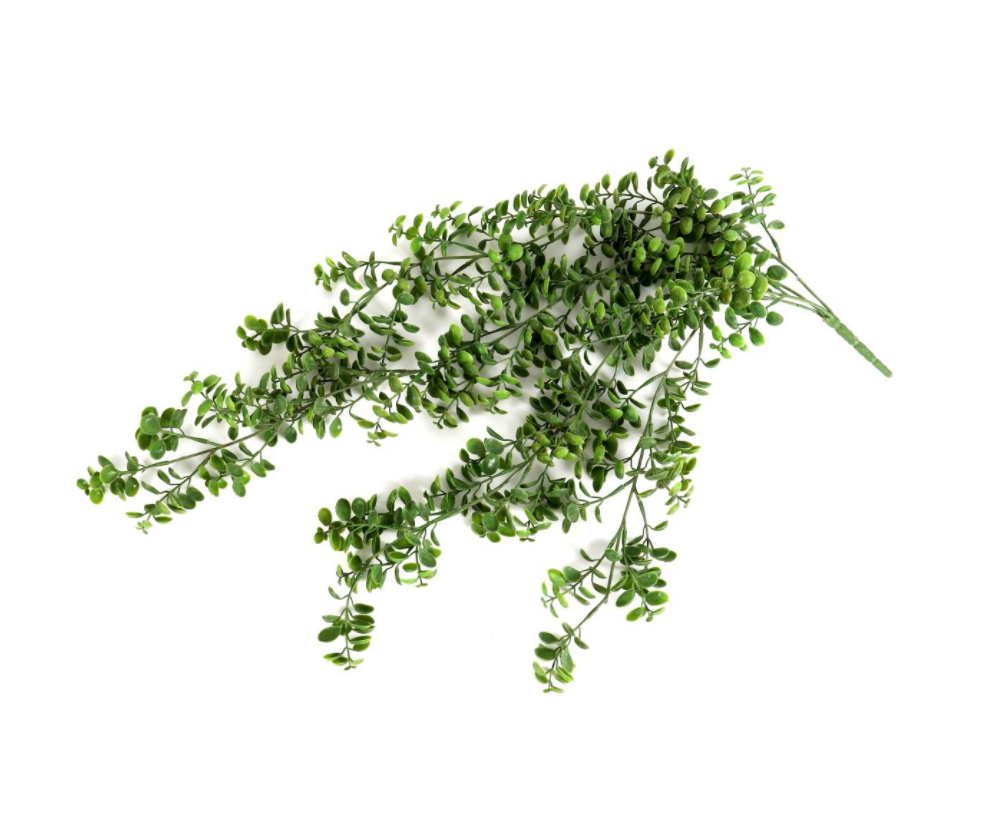Blatthanger "Muschel", 73 cm, grun