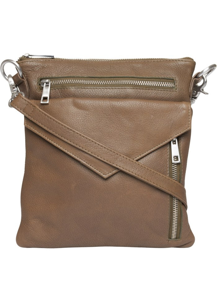 Tim & Simonsen Christiane cross over taske olive by Krone 1