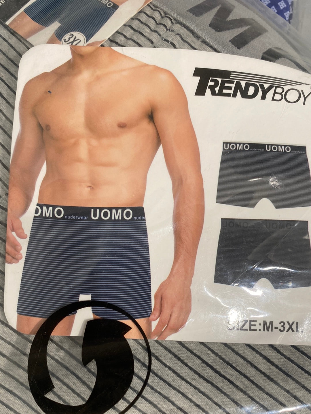 Stribet herreunderbukser by Krone 1