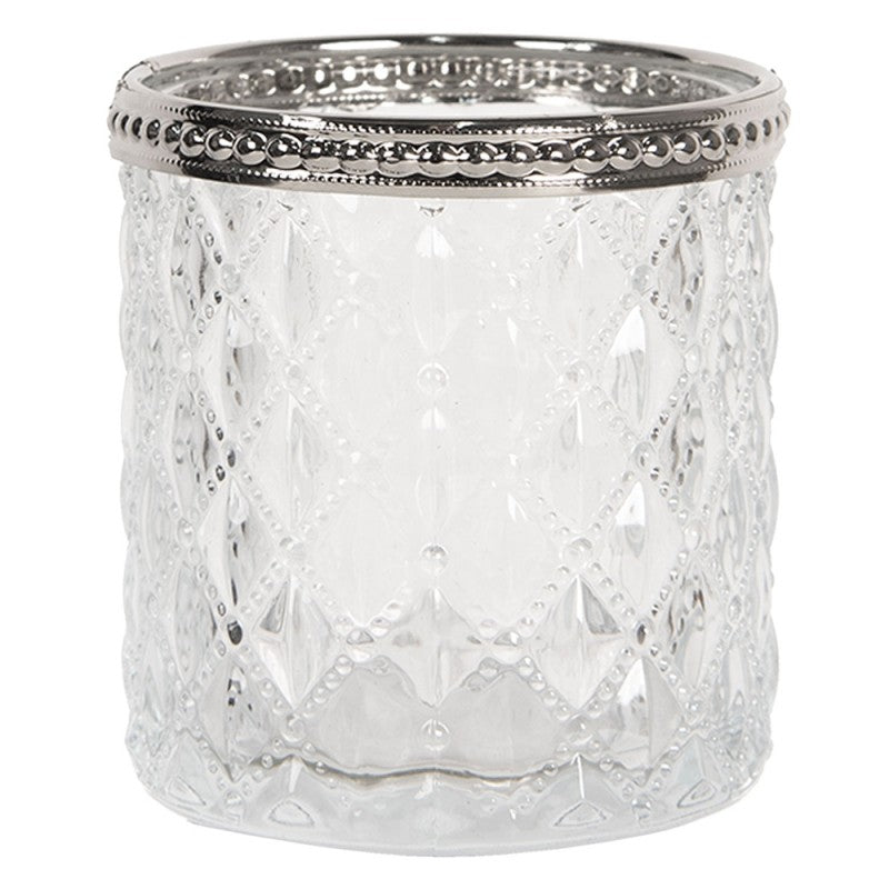 GLASS TEA LIGHT HOUDER Ø 7*7 CM