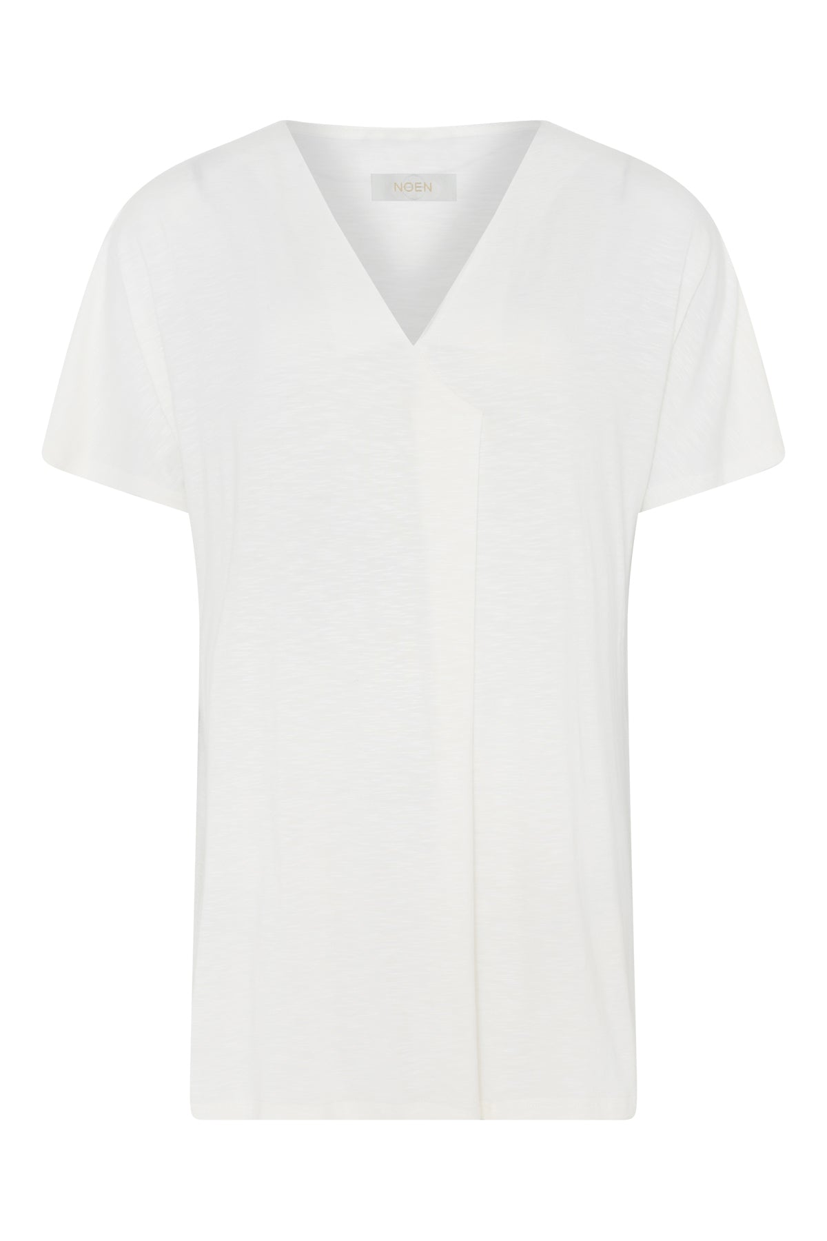 Noen t-shirt m. v-hals creme