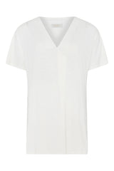 Noen t-shirt m. v-hals creme