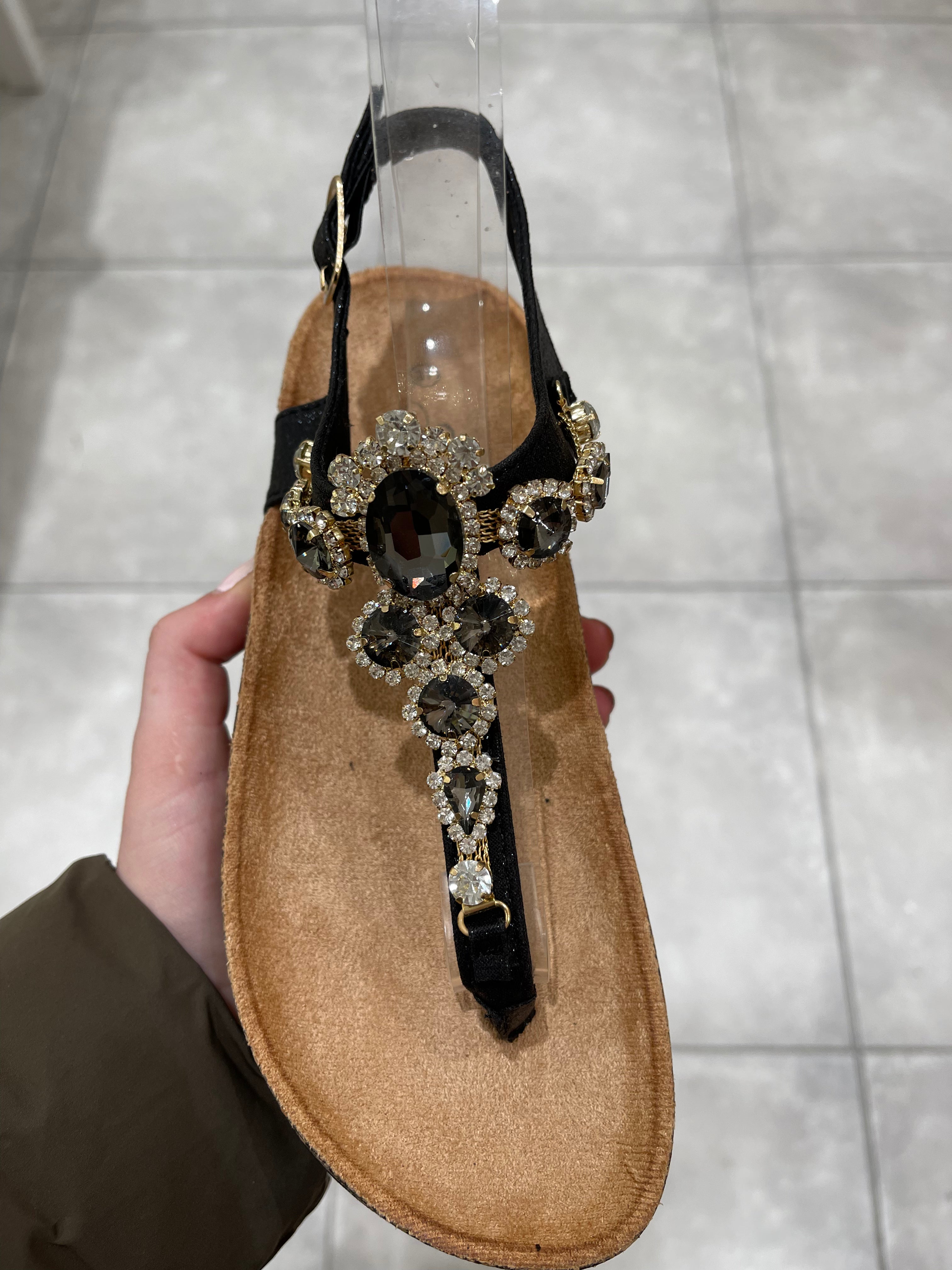 Sandaler tårem bling -