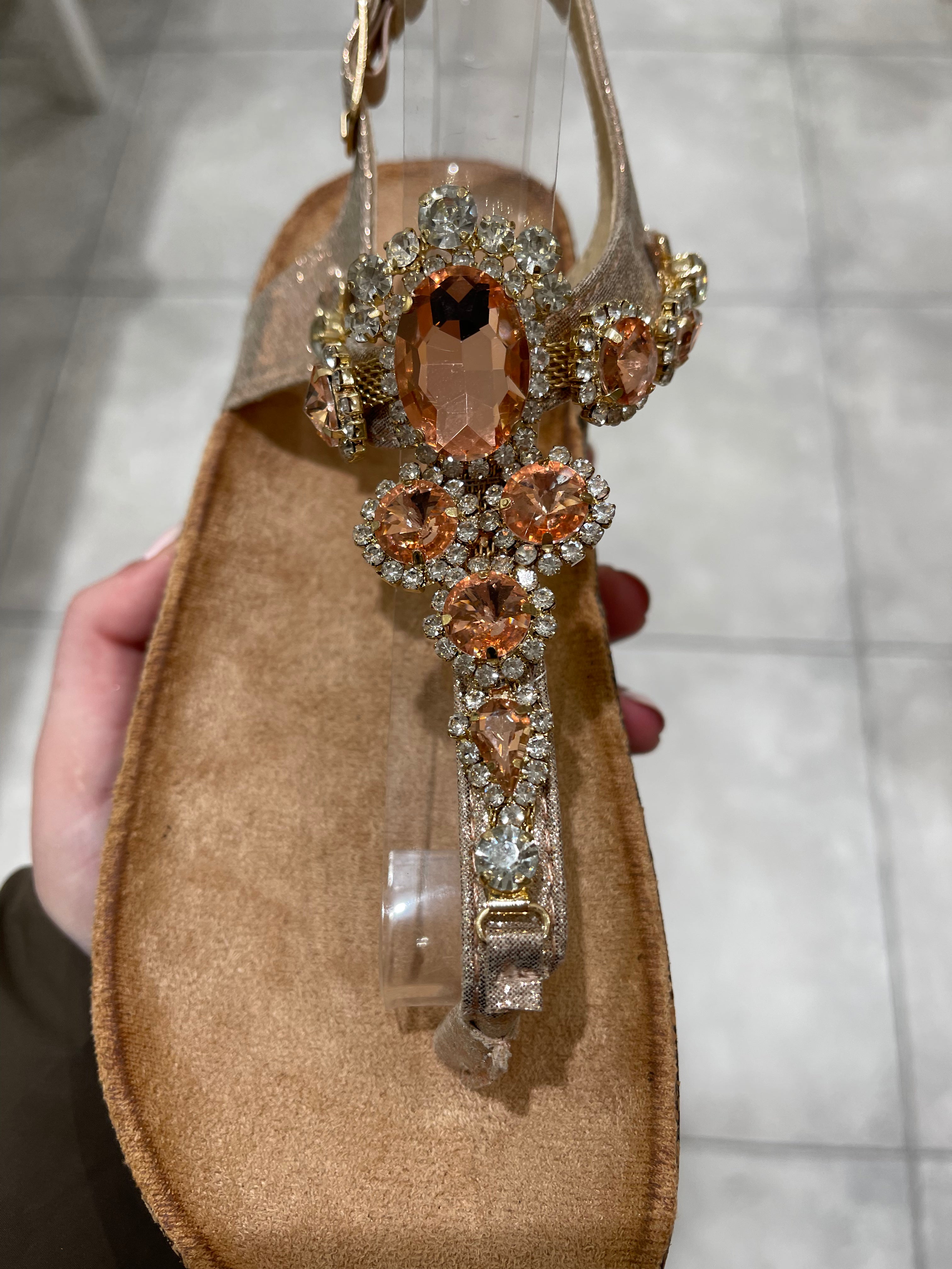 Sandaler tårem bling -
