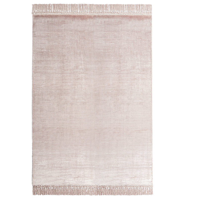 PINK FRINGE RUG 2