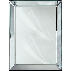 Spejl med facetterede kant 60x80x4.5cm Pearl