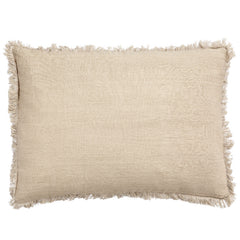 SAND LINEN FRINGE
