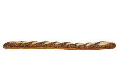 Kunstigt flutes med mørke birkes L45cm