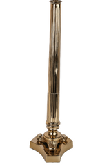 Bordlampe - Guldfarvet 14x14x80